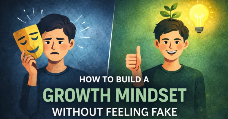 growth mindset without feeling fake